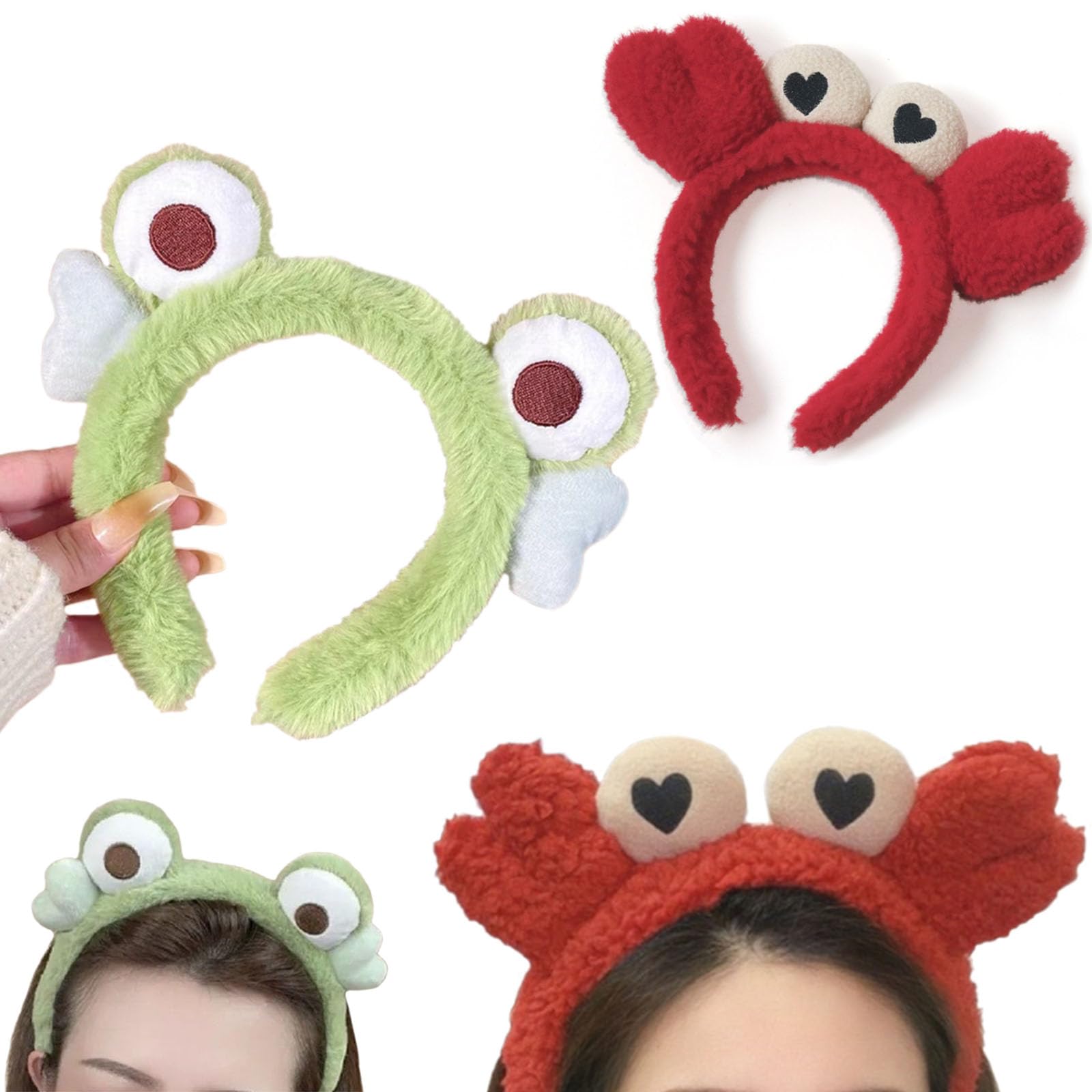 アニマル耳　カチューシャセット Amazon.co.jp: [HINGMING] 耳カチューシャ 動物カチューシャ 2個