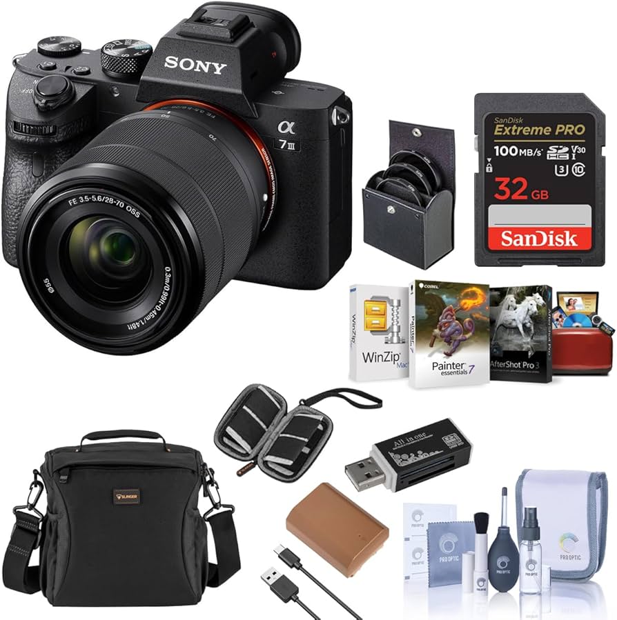 SONY α7 III レンズキット　FE 28-70mm OSS 付属品多数 Amazon.com : Sony Alpha a7 III Mirrorless Digital Camera with FE