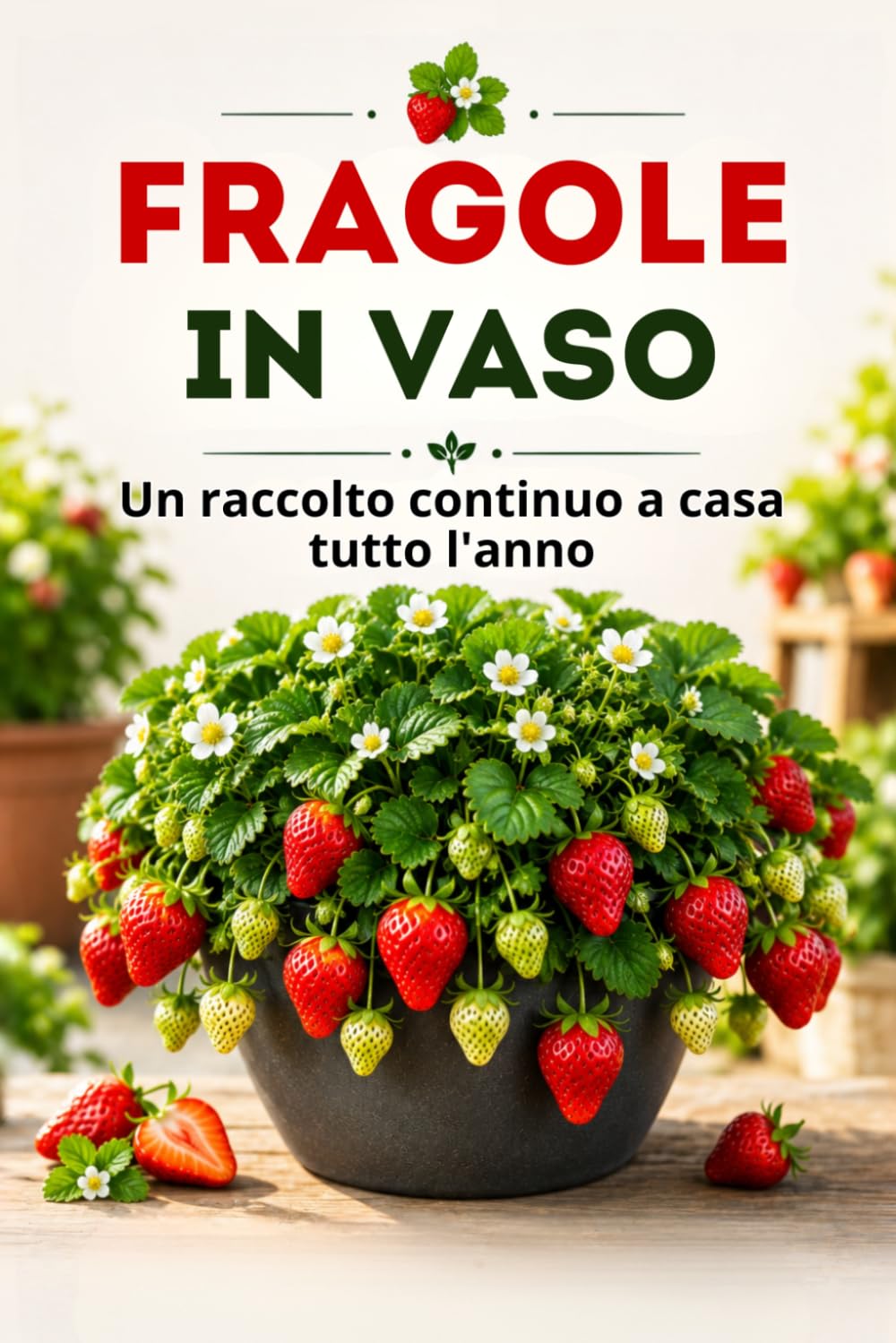 Fragole in vaso: Un raccolto continuo a casa tutto l'anno