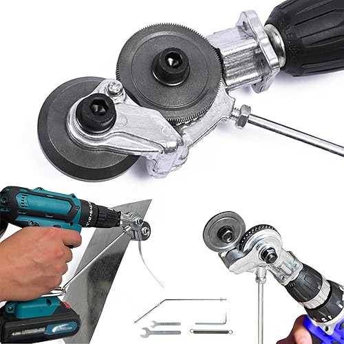 Tijeras de taladro eléctrico, cortador de accesorios, herramienta de corte de metal 2023, accesorio para taladro, cortador de placa de taladro