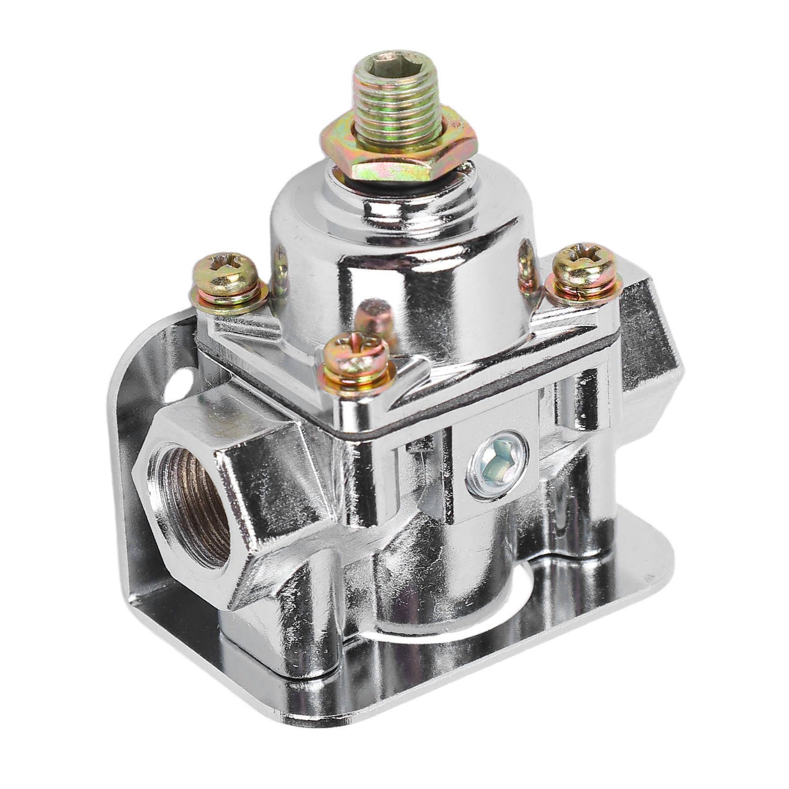SIXRUN Regulowany Regulator Ciśnienia Paliwa ze Wskaźnikiem 4,5-9 PSI do