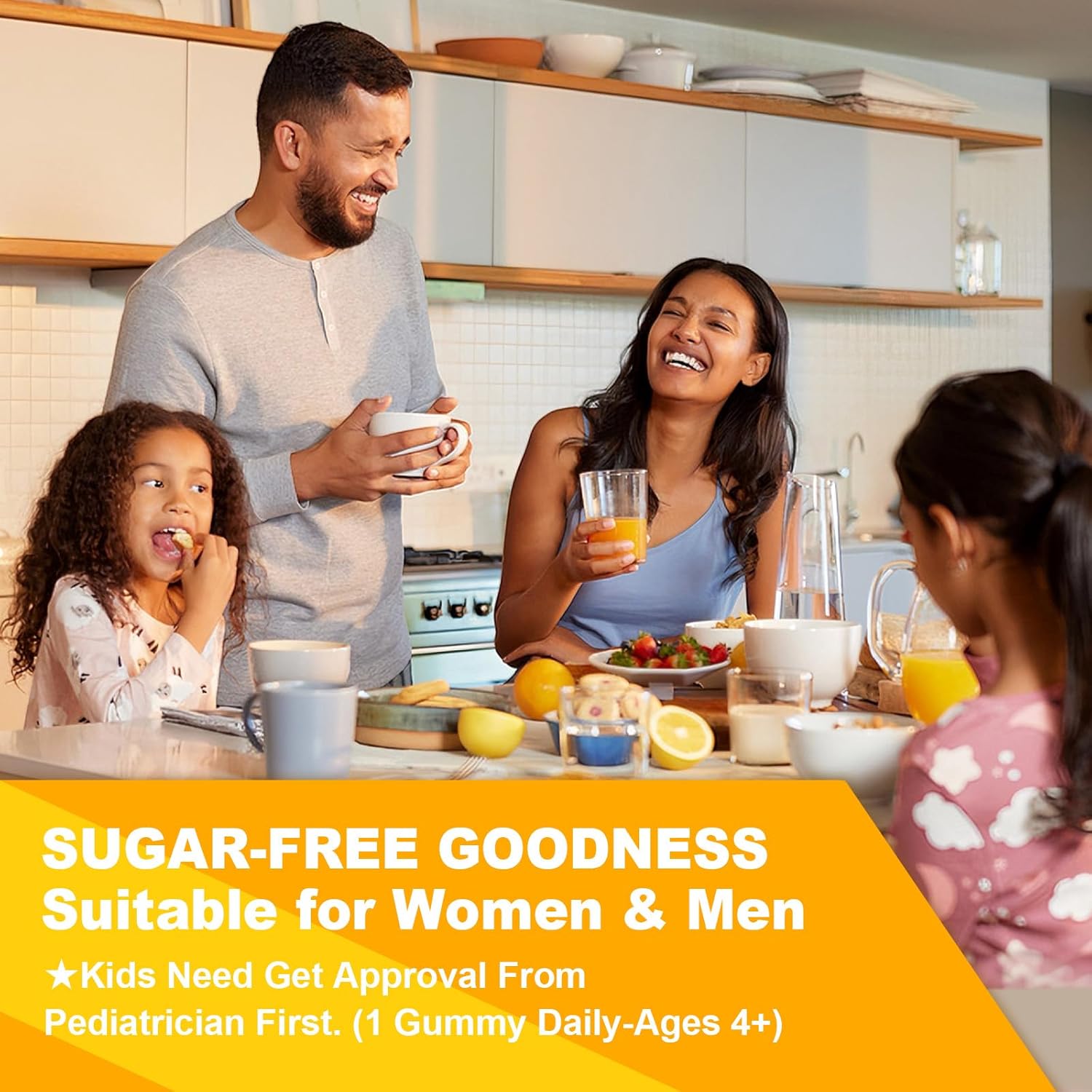 2 Pack L-Glutamine Gummies 1000mg, Glutamine Supplement for Women & Men, with BCAAs, Magnesium & NAC, Support Gut, Muscle Health & Immunity, Vegan, Non-GMO, Gluten Free, Keto Friendly, 120 Count - Image 3