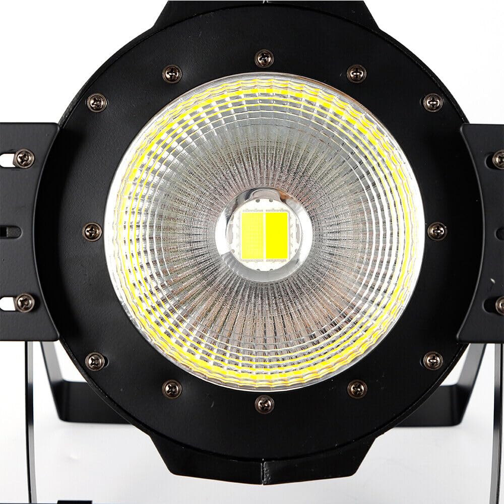 2-in-1 100 W LED Bühnenbeleuchtung Kino-Lampe Theater Spot Licht Effekte Licht Zusatzlicht für professionelle Aufnahmen + vier Metallblätter
