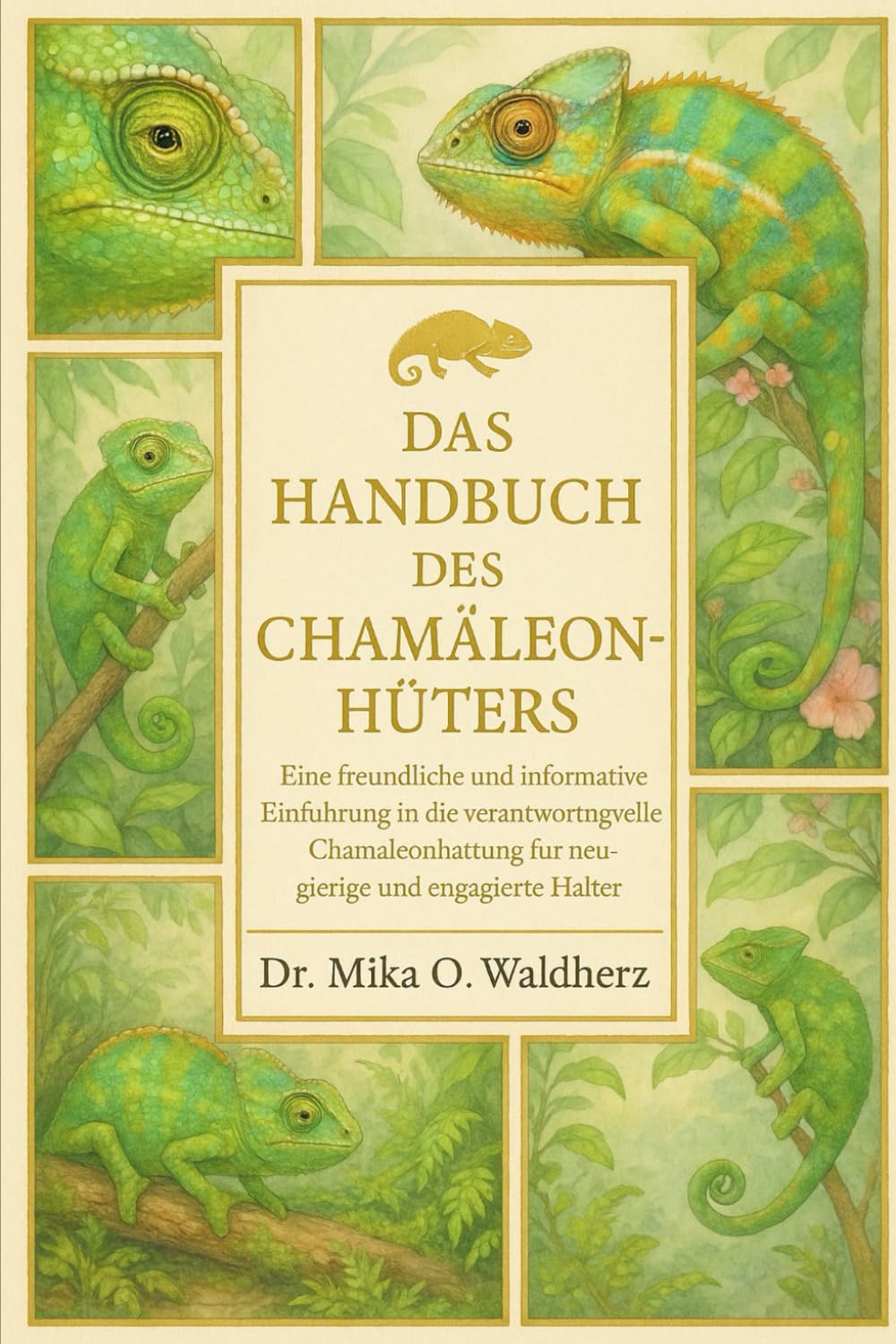 DAS HANDBUCH DES CHAMÄLEON-HÜTERS: Eine freundliche und informative Einführung in die verantwortungsvolle Chamäleonhaltung für neugierige und engagierte Halter