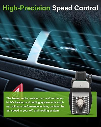 Miniatura 621 de SCITOO Resistencia de motor de ventilador HVAC para 2008-2013 para Chrysler 300/2008-2016 para Town & Country/2008-2010 para Dodge Charger/2008-2018