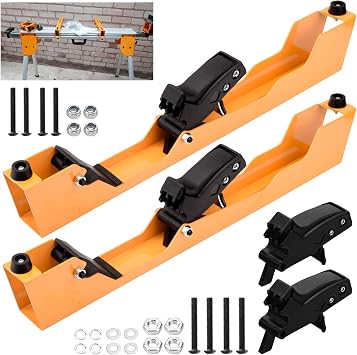 DW7231 Miter Saw Mounting Brackets D-ewalt N087371 | Fits DW723, DWX723, DWX724, DWX725, DWX725B Heavy Duty Miter Saw, Including Matching Accessories