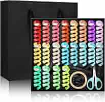 Set Nastri Per Bouquet Sposa - 20 Colori, Con Anello In Legno