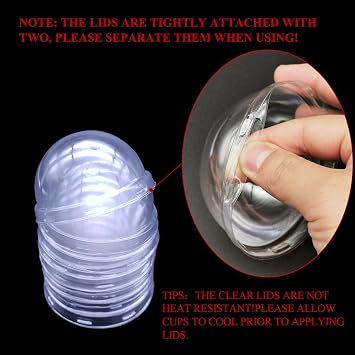 Foil Cupcake Liners Baking Cups With Lids 100 Pack,LNYZQUS 5.5 Oz Large Cupcake Tins Muffin Cups,Disposable Ramekins With Lids,Cupcake Wrappers Holders For Wedding Bakery,with Spoons-Rose Gold