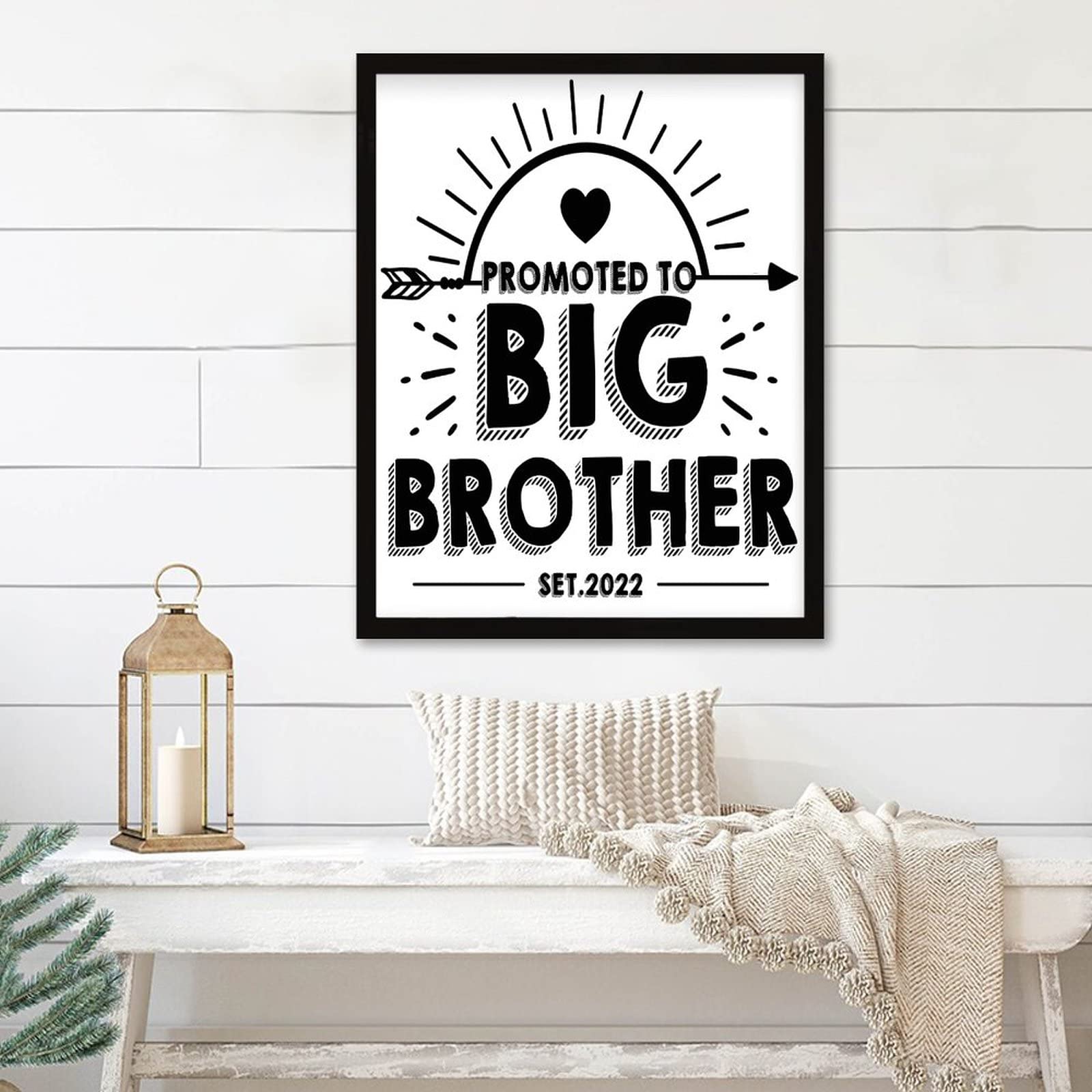 Poster Big Brother encadré affiche murale de format 40,6 x 50,8 cm
