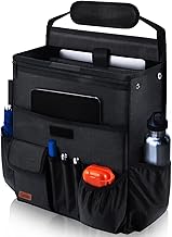 Sponsored You’re seeing this ad based on the product’s relevance to your search query.Learn more about this advertisement Smof Car Organiser for Front Seat/Passenger Seat, Back Seat Hanging Car Seat Organiser for Files, Office Supplies, Back Seat Organiser Children with Separate Pocket for Laptop, (Black)