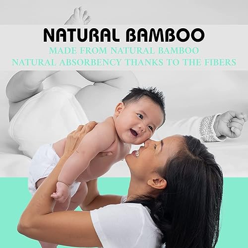 Miniatura 5 de SOHO, pañales bio-naturales para bebé, hechos de algodón orgánico y extracto de bambú, máxima comodidad y sequedad, indicador de humedad, viene con