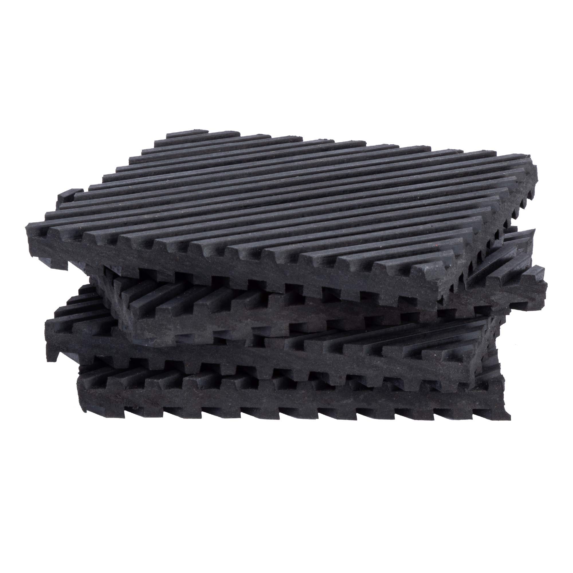 Buy Cambridge Anti Vibration Pads, 4in x 4in x 3/8in Rubber, 4 Pack