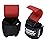 Weight Lifting Hooks Heavy Duty PRO Lifting Wrist Straps Deadlift Straps Power Lifting Grips Weightlifting Gym Gloves Men & Women (RED, Men-Wrist Size Large)