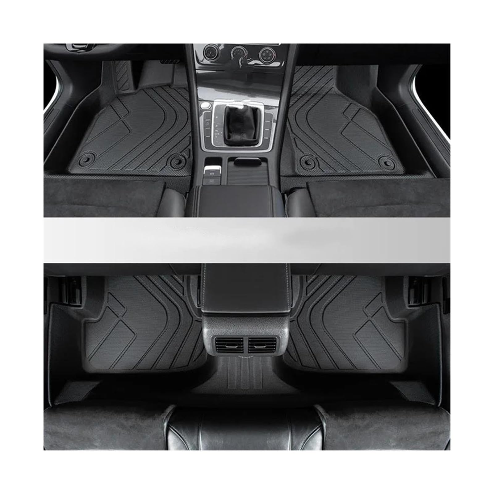 Tapis de sol pour VW Golf 6 protection d'intérieur étanche pour les trajets sous la pluie