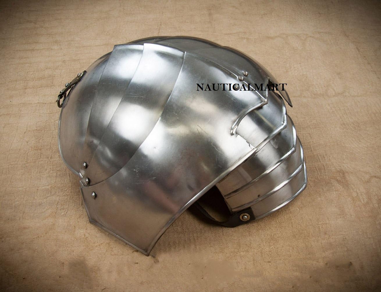 Steel Knight Pauldron Medieval Shoulder Armor LARP Pair Halloween Costume