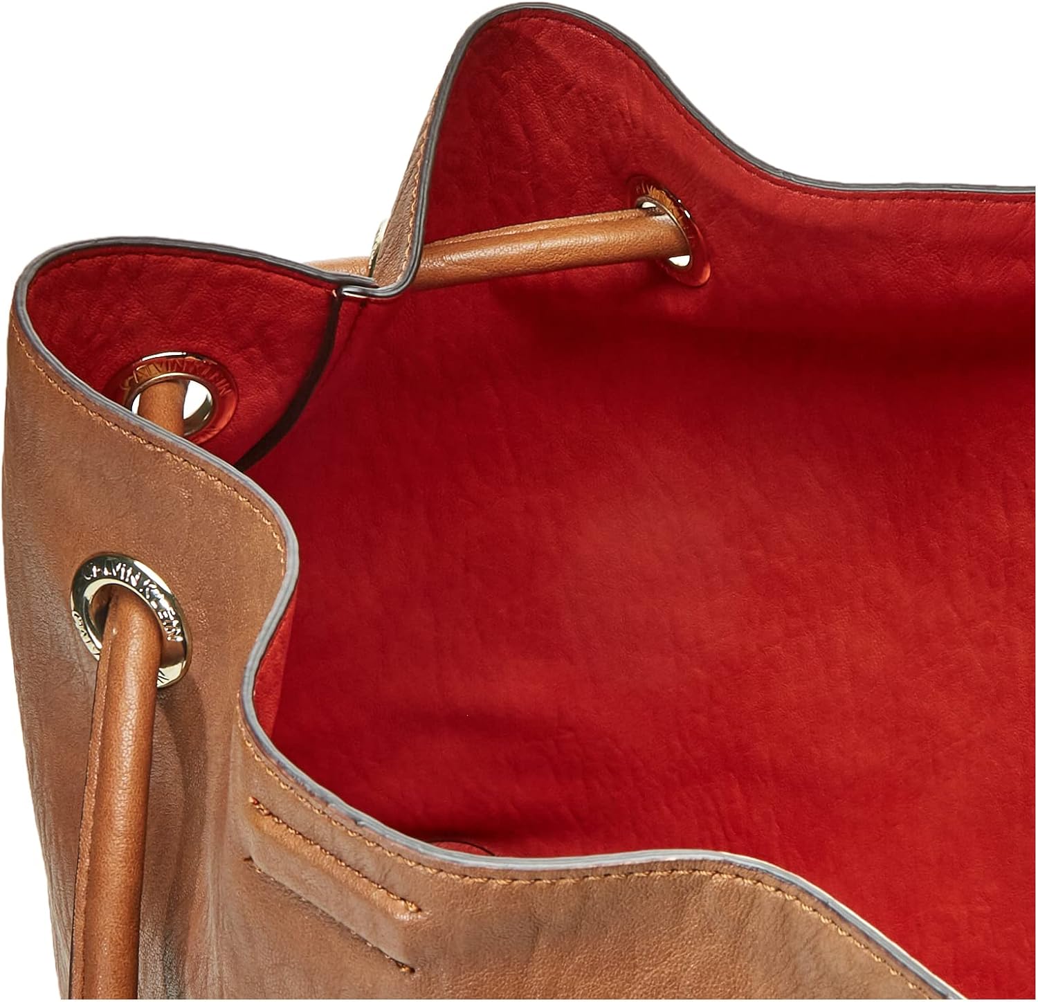 Calvin Klein Gabrianna Bubble Lamb North/South Key Item Tote - Image 7