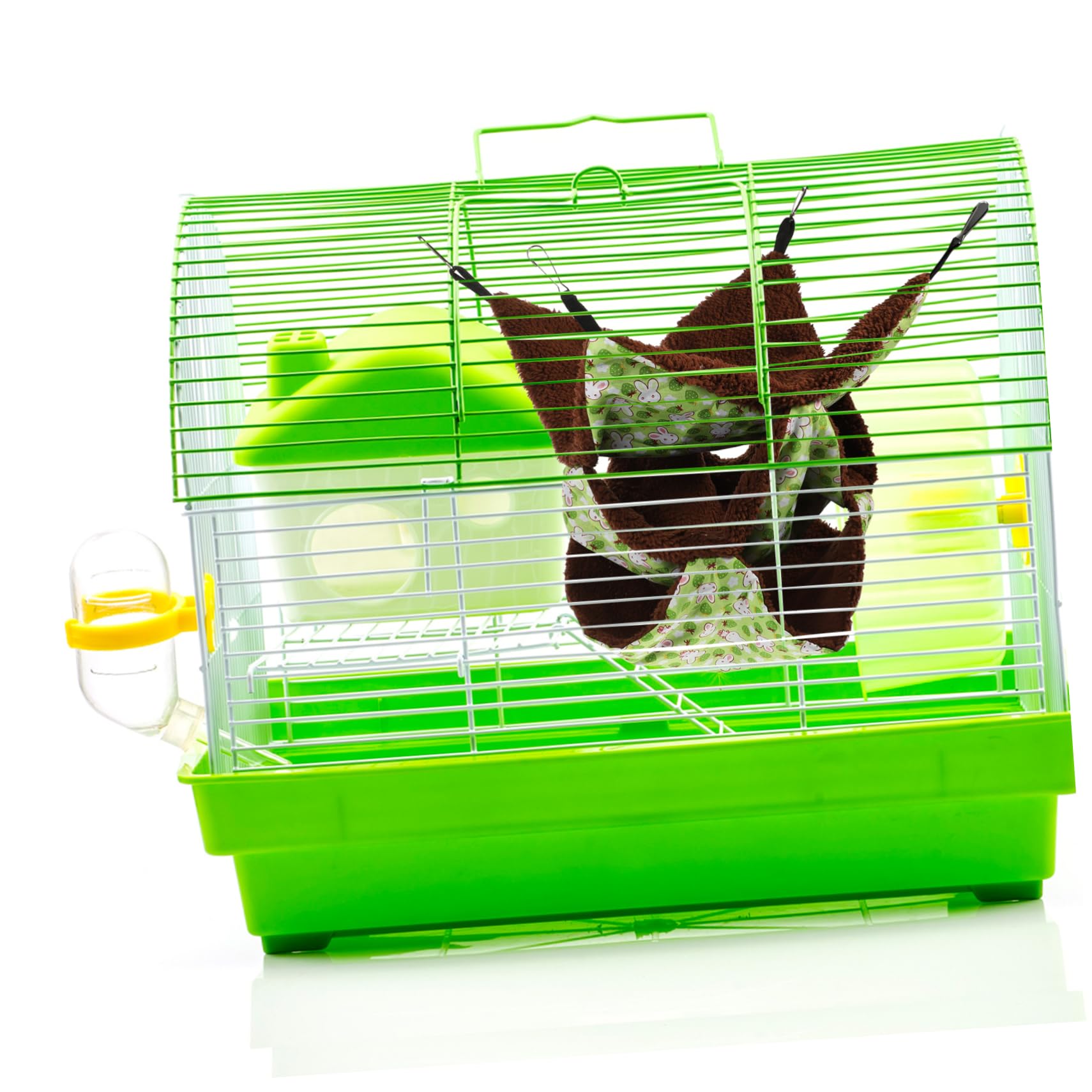 Housoutil 4stücke Kuschelhängematte Für Kleine Haustiere Warmes Versteck Weichem Material Für Hamster Chinchillas Und Für Winter Einfach Zu Befestigen Für Einen Gemütlichen