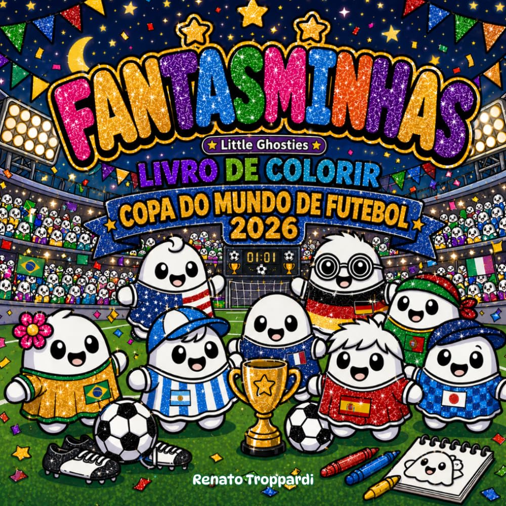Little Ghosties Fantasminhas: Copa do Mundo de Futebol 2026