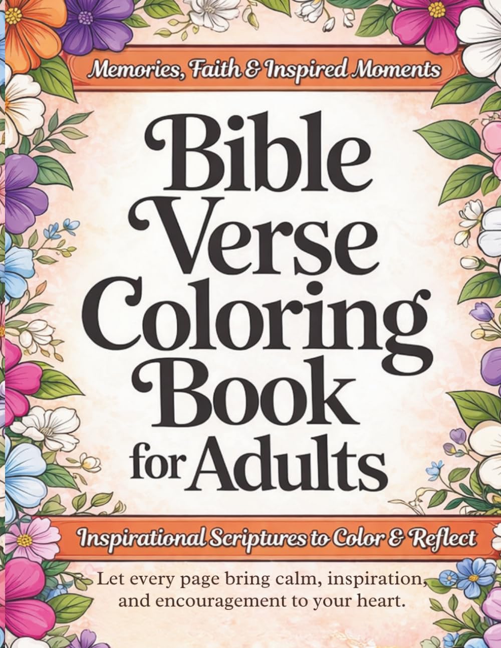 BIBLE VERSE COLORING BOOK FOR KIDS AND ADULTS