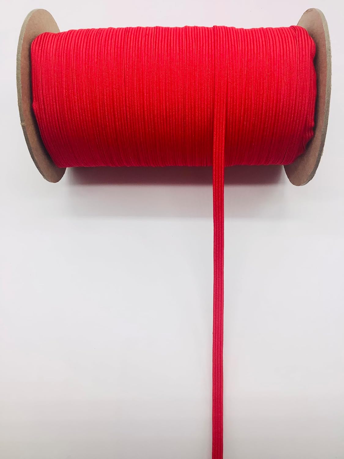 1/4" Middy Braid - 25 Yards (Matte Red)