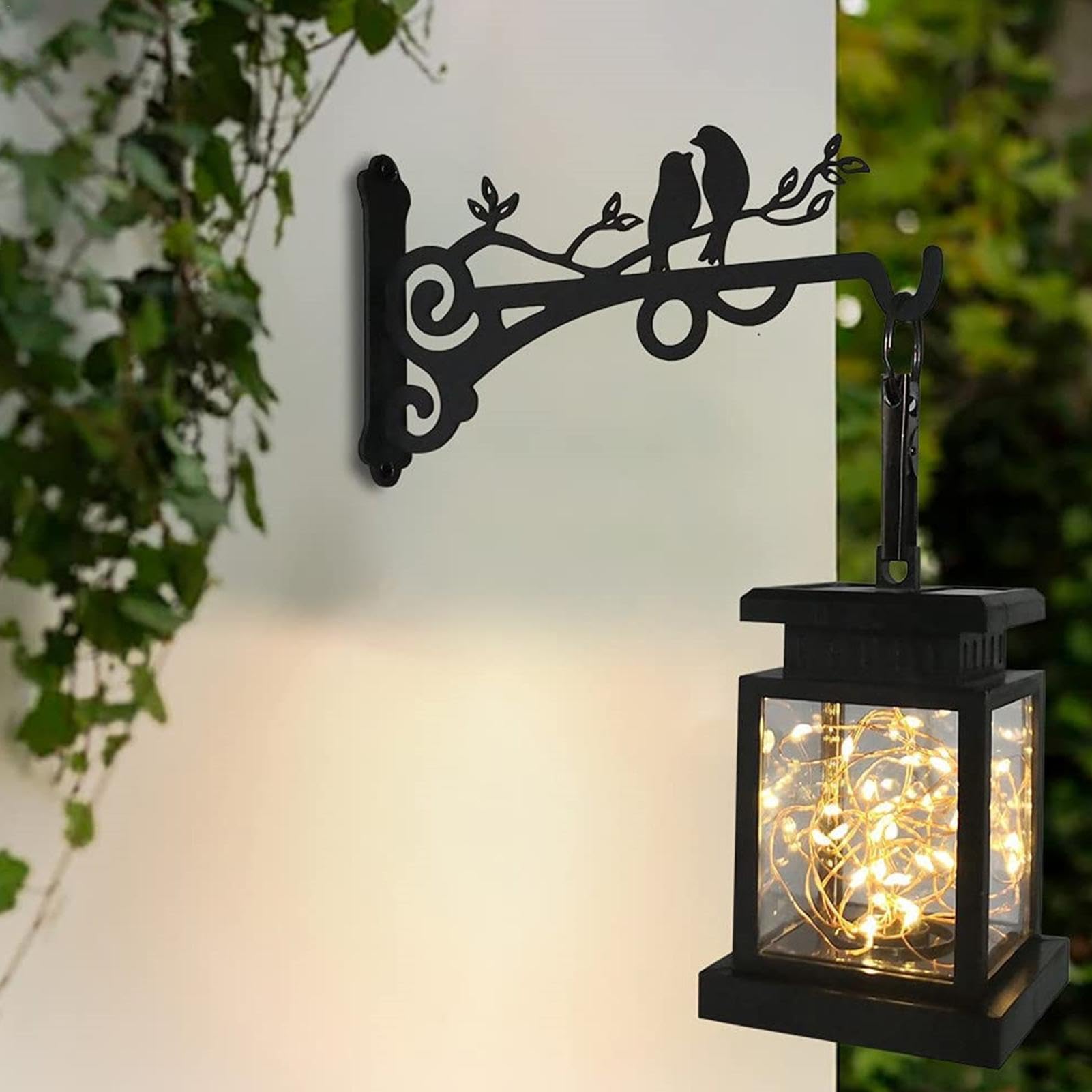 Ganci Per Luci Da Giardino Ganci Per Lanterne Da Giardino, 81 Cm, Regolabili, Con Base In Metallo, Ganci Da Ganci Regolabili Lanterne