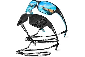 Torloe Polarized Sports Sunglasses for Men Driving Cycling Fishing