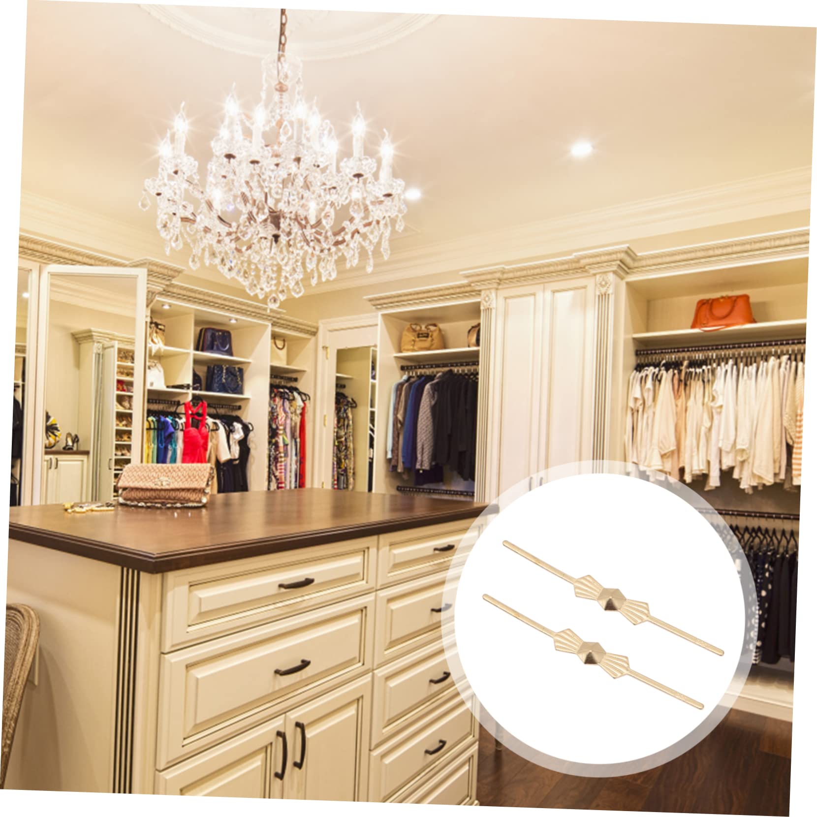 Connettori Per Lampadari 200 Pezzi Clip Farfalla Metallo Resistente Per Fissaggio Cristalli e Accessori Illuminazione