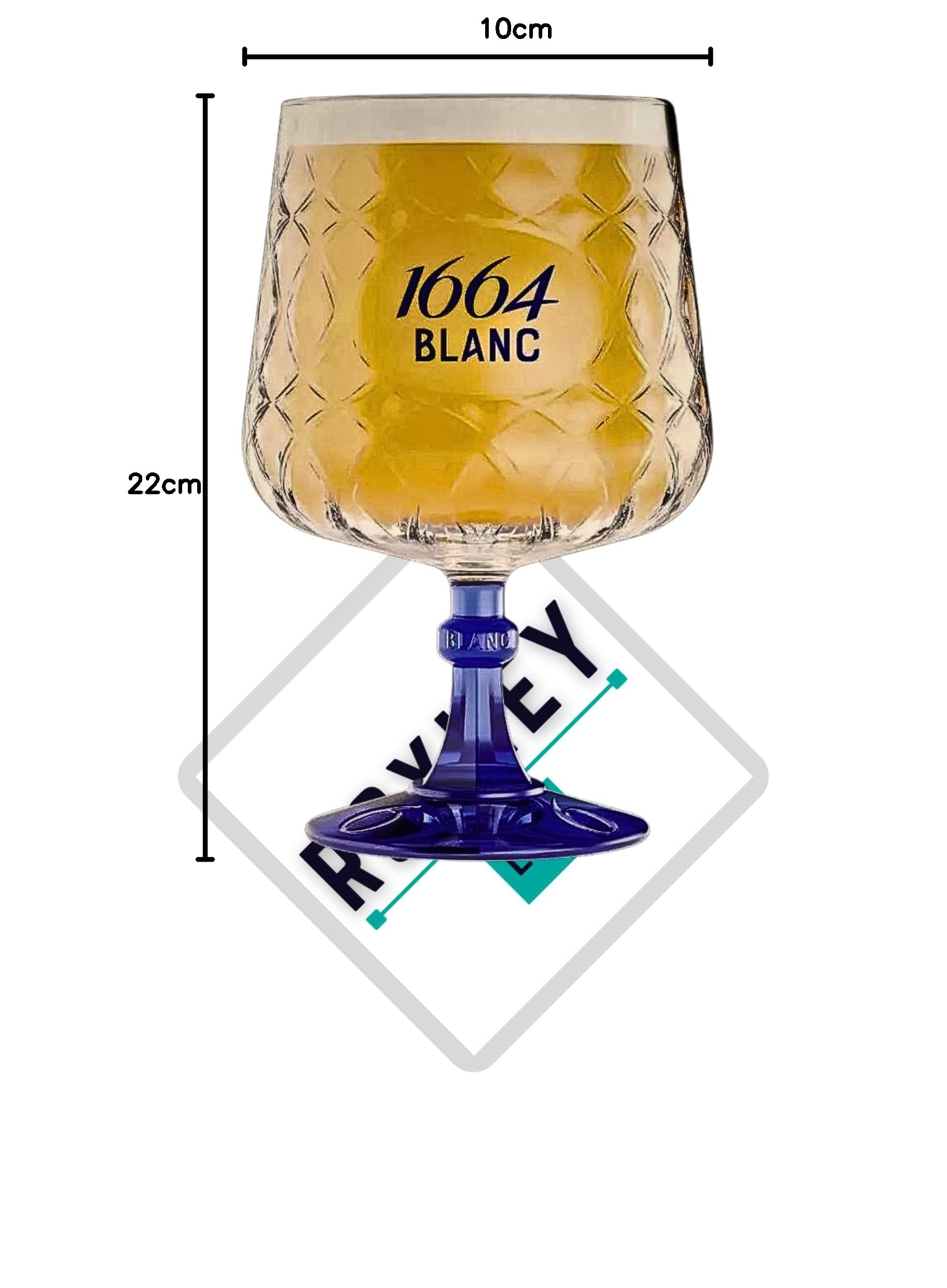 Roxley Kronenbourg 1664 Blanc X1 Beer Lager Verres à bière | Man