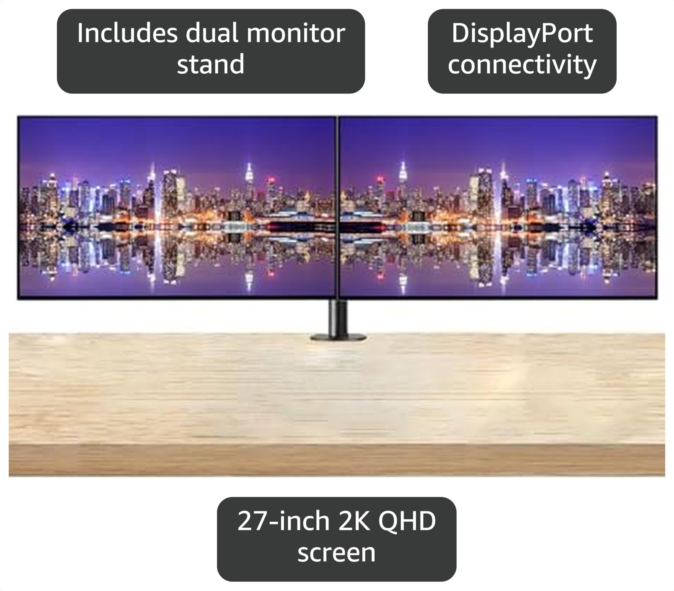 Amazon.com: Dell U2724D 27-inch 1440P 2K QHD 120Hz 5ms UltraSharp
