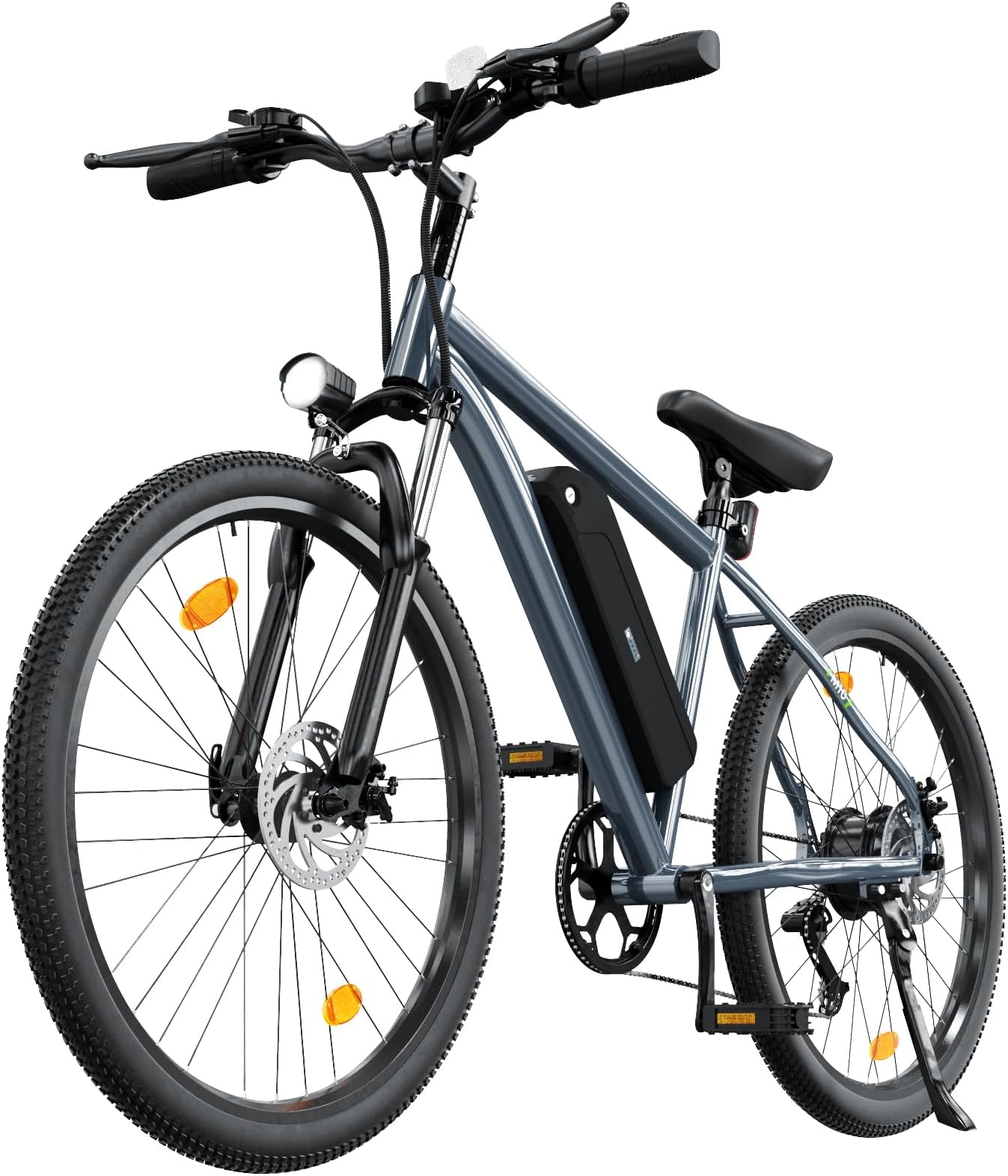 35-Speed Electric Bike for Adults 750W 26" Tire Commuting Electric Mountain Bike 20MPH Range 55+ Miles 374.4Wh Removable Battery Front Fork Suspension Fenders Lightweight Electric Bicycle