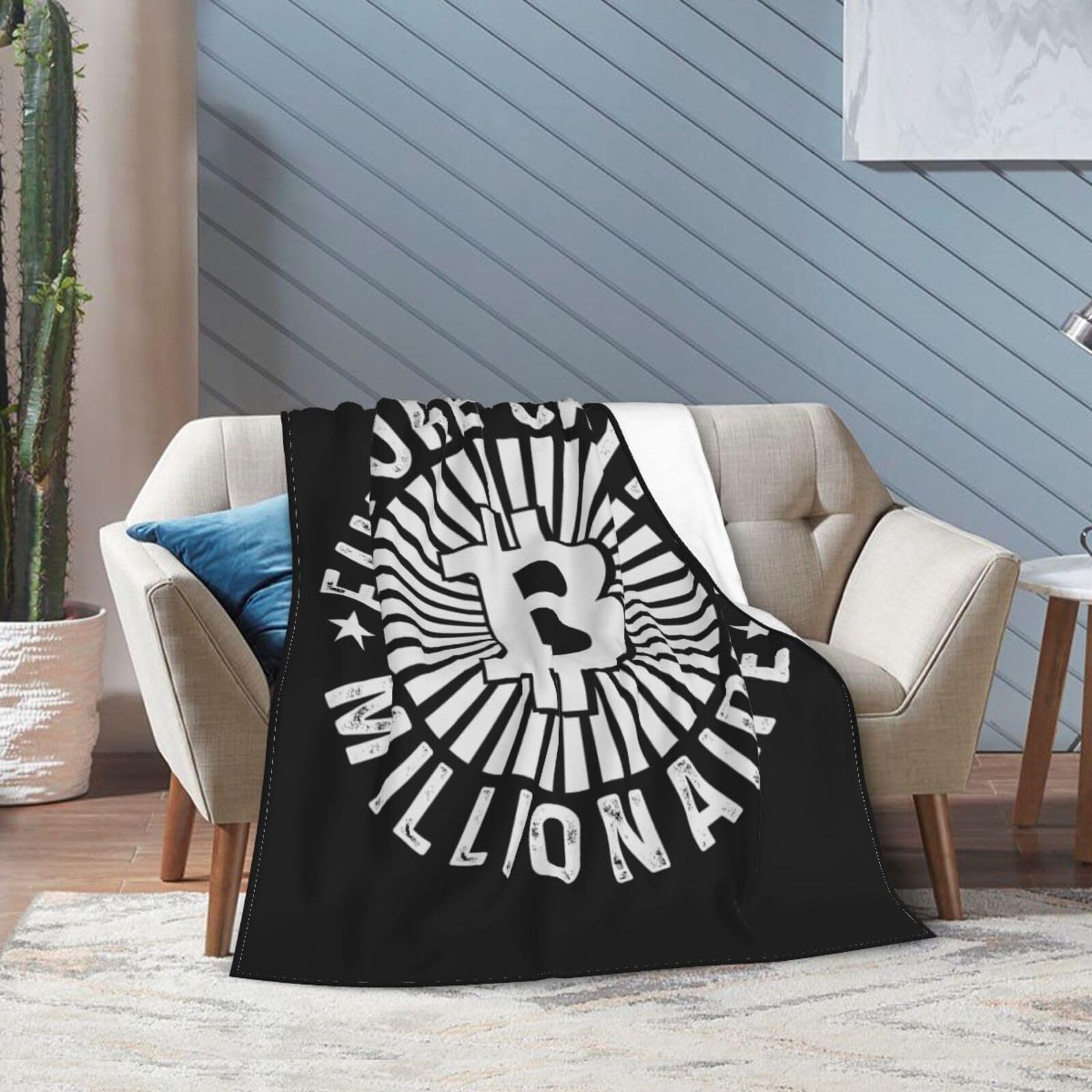 Amazon.com: Future Bitcoin Crypto Millionaire - Manta para sofá, cama,  sofá, súper suave y acogedora, manta de 40 x 30 pulgadas : Hogar y Cocina