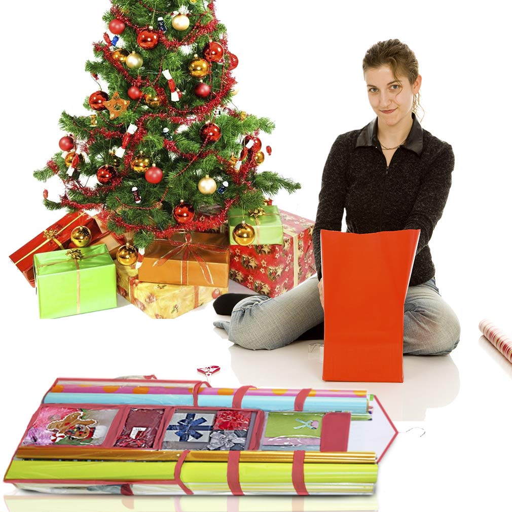 Aufbewahrungs-Organizer von Propik für 101,6cm Geschenkpapier, Schleifen und Geschenkverpackung, Aufbewahrungstasche