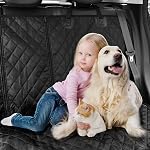 ANOSOSPECIAL Housse de siège de voiture pour chien pour couverture de siège arrière pour enfants,Protecteur de sièges arrière non stick pour animaux de compagnie,Non-dérapant étanche Couvres de siège intérieur universel durable pour fourgon automatique SUV