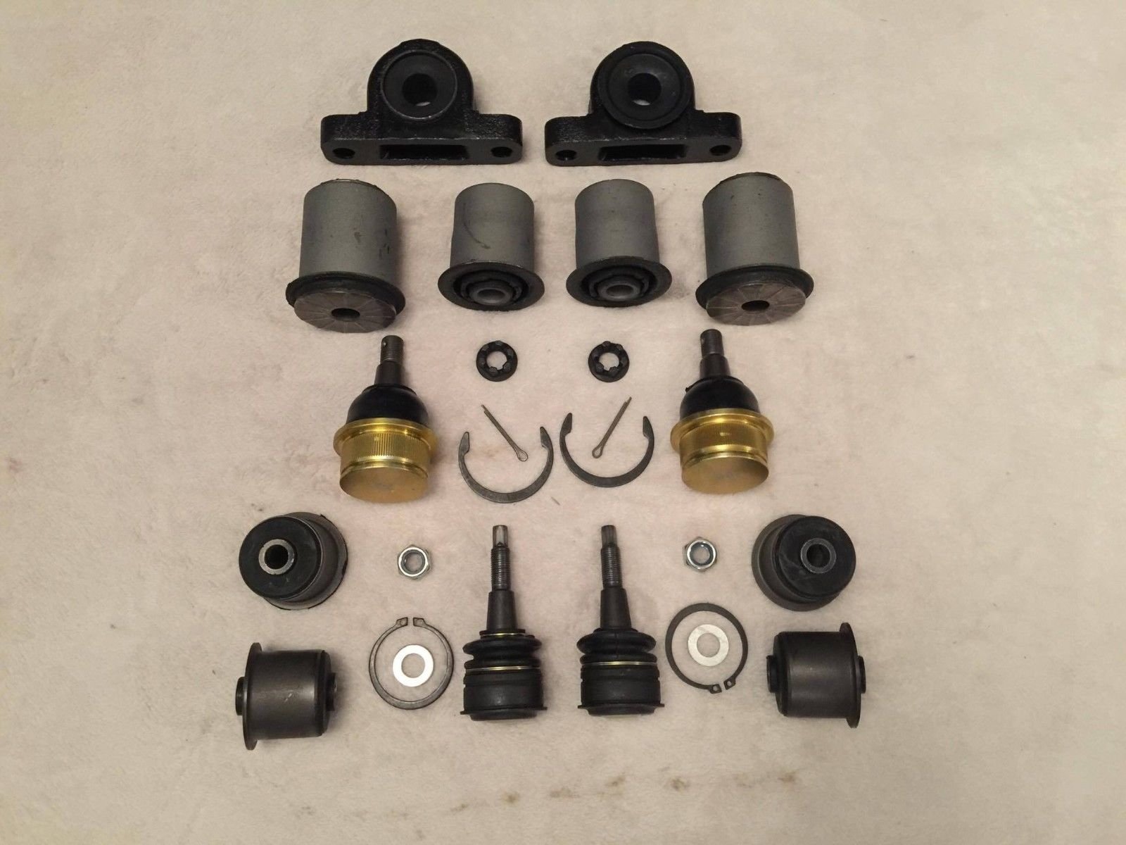 BAW NTY Front Upper & Lower Control Arms Repair KIT Grand Cherokee WK 2005-2010