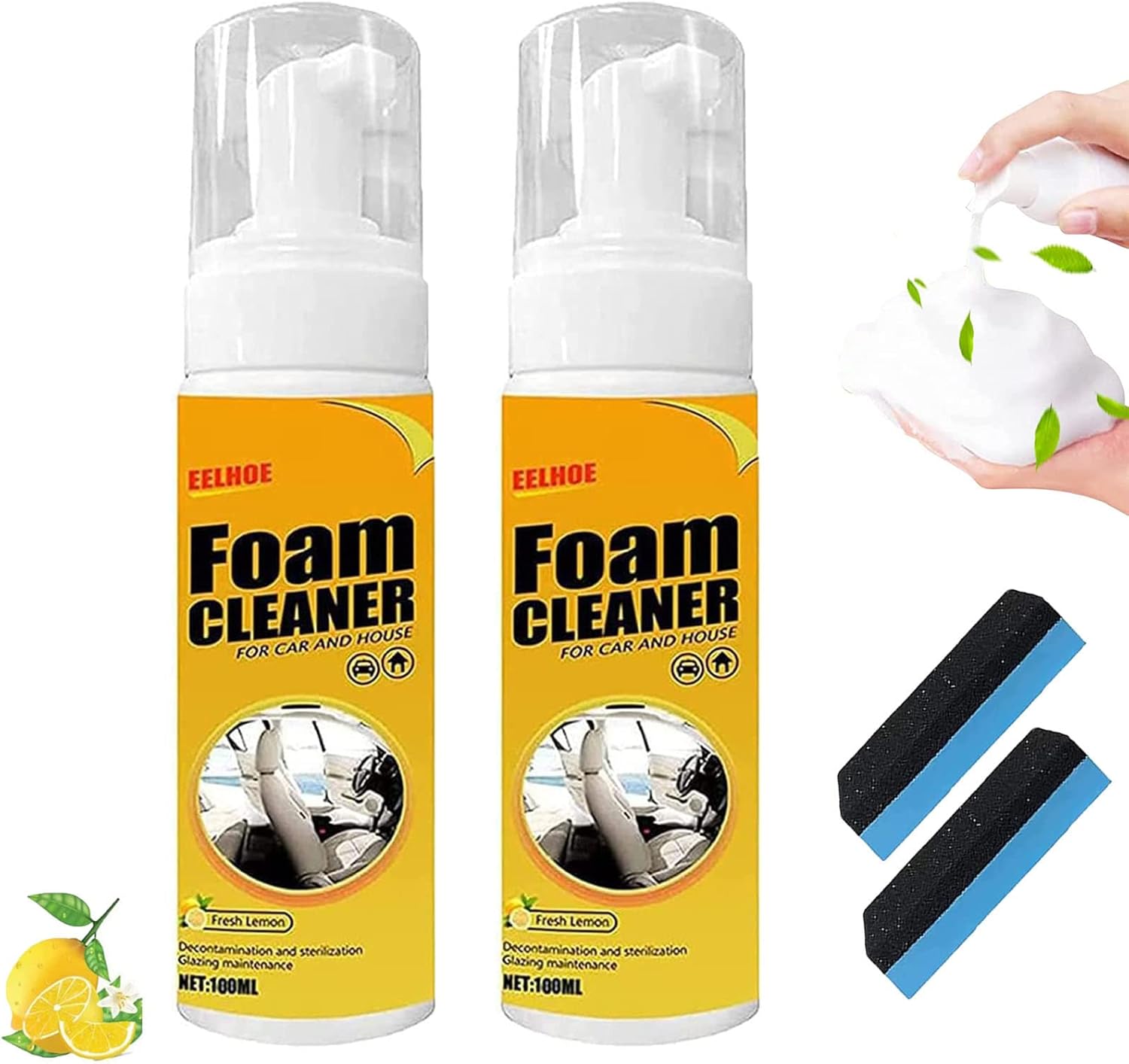 KCRPM Multipurpose Foam Cleaner Spray, Atidottech Foam