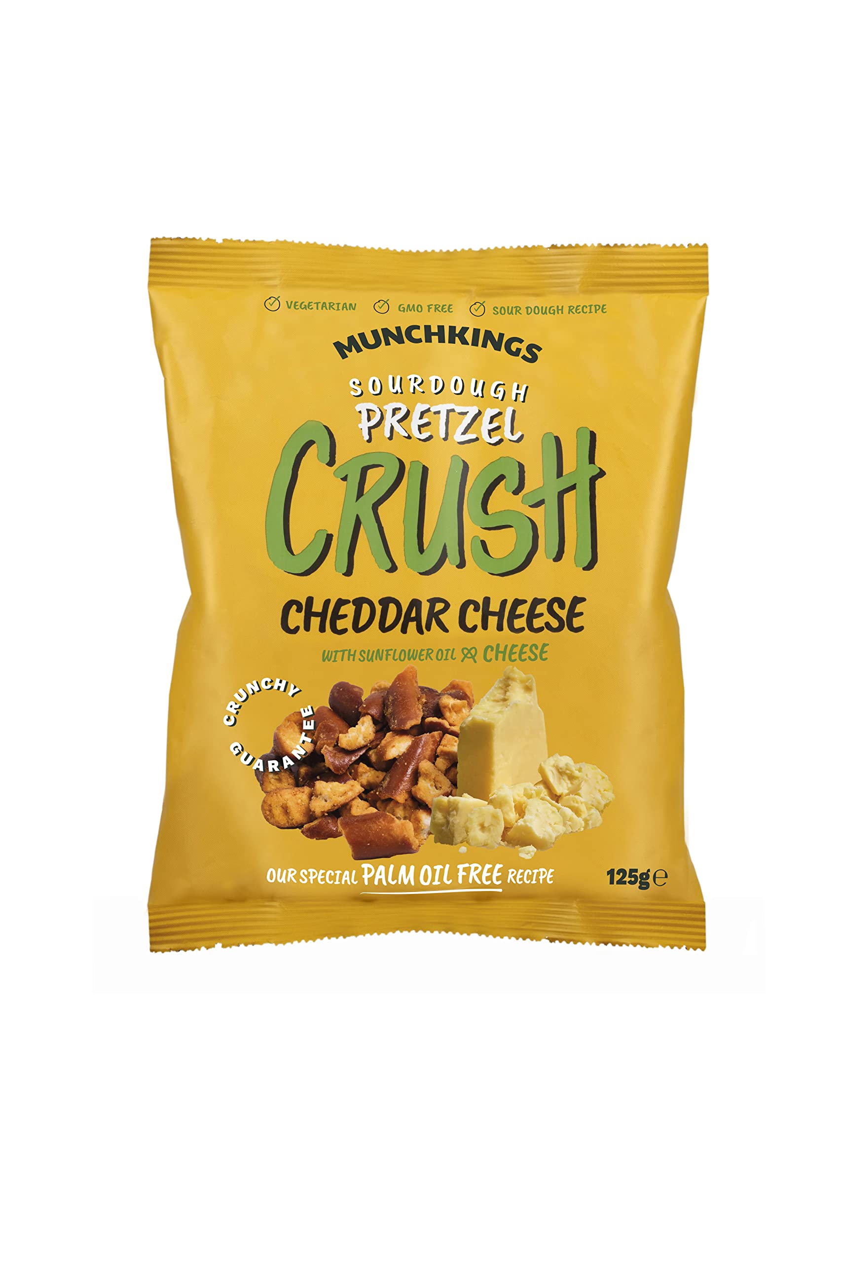 MunchKings Cheddar Cheese Lot de 10 paquets de 125 g