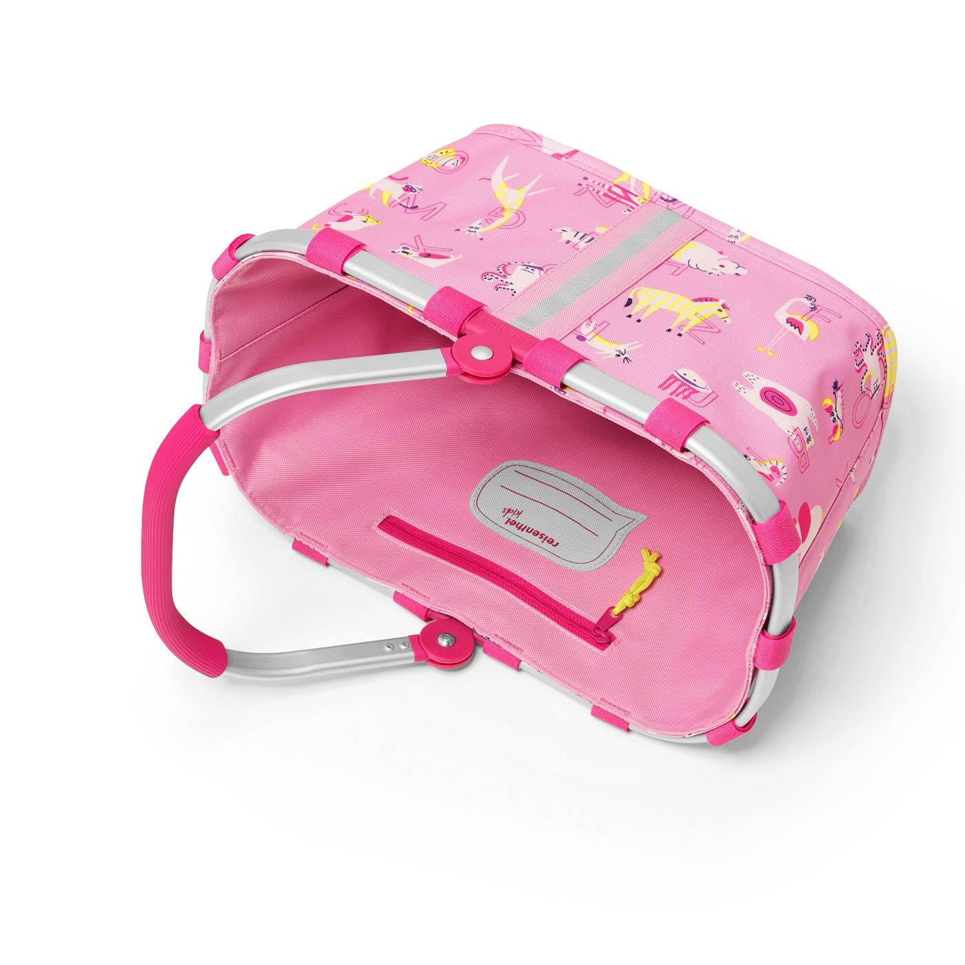 reisenthel carrybag XS Kids koszyk na zakupy 33,5 x 18 x 19,5 cm / 5 l/ABC Friends różowy