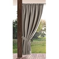 Eurofirany GARDEN Tenda per Esterni con Tasca Per Asta - 1 Pezzo. Tende impermeabili per Terazze