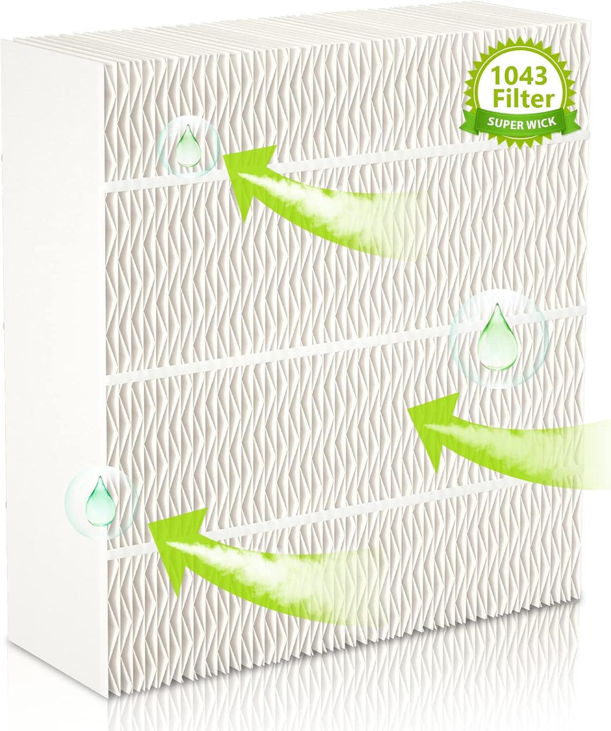 EVERSHOWEVERSHOW 1043 Super Wick Humidifier Filter Replacement for Essick Air AirCare Bemis Essick