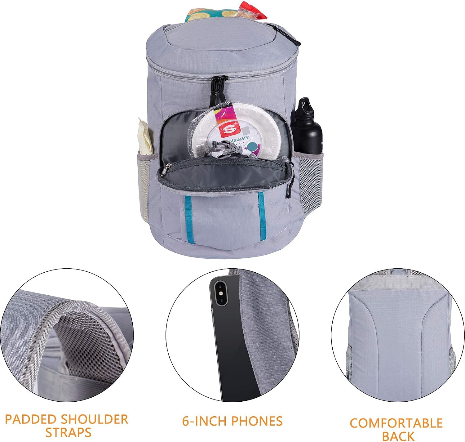 Himal Outdoors Insulated Cooler Backpack with Leak-Proof and Large Capacity