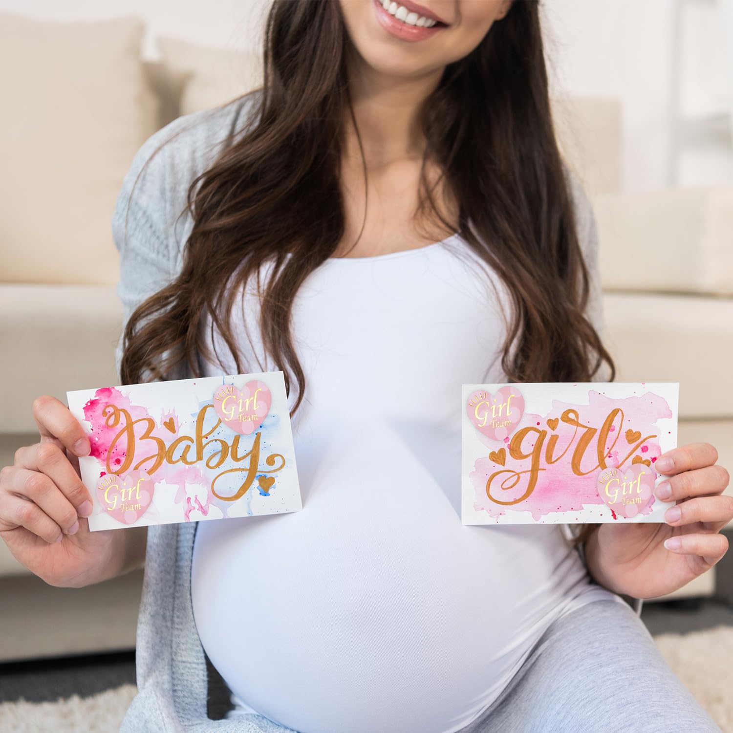 Pegatinas De Revelación De Género Para Fiestas De Baby Shower - 240 Adhesivos De Niño O Niña Para Votación Y Decoración