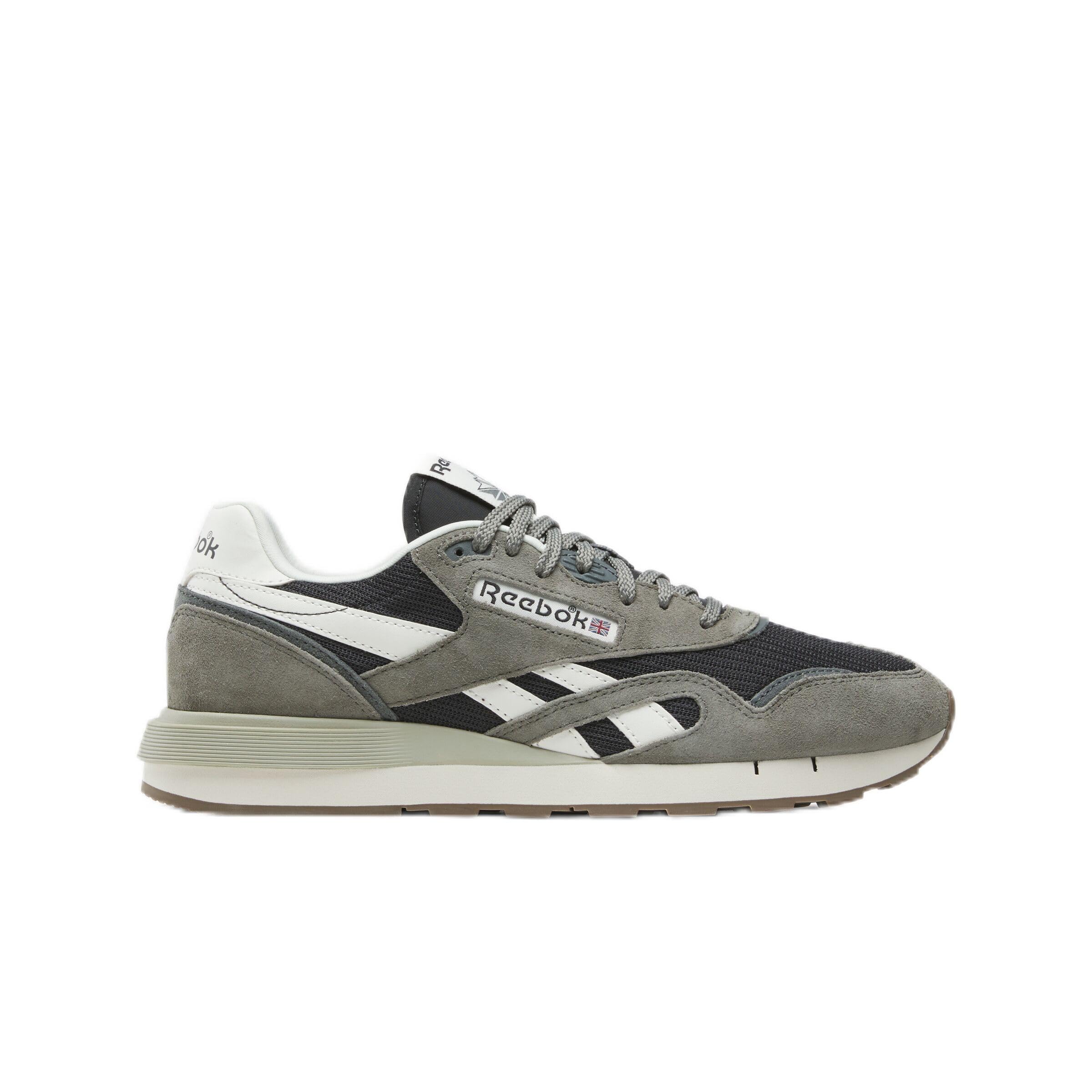 Reebok Unisex Classic Nylon 89 Trainers, Black/STILLGREY/Chalk, 45.5 EU