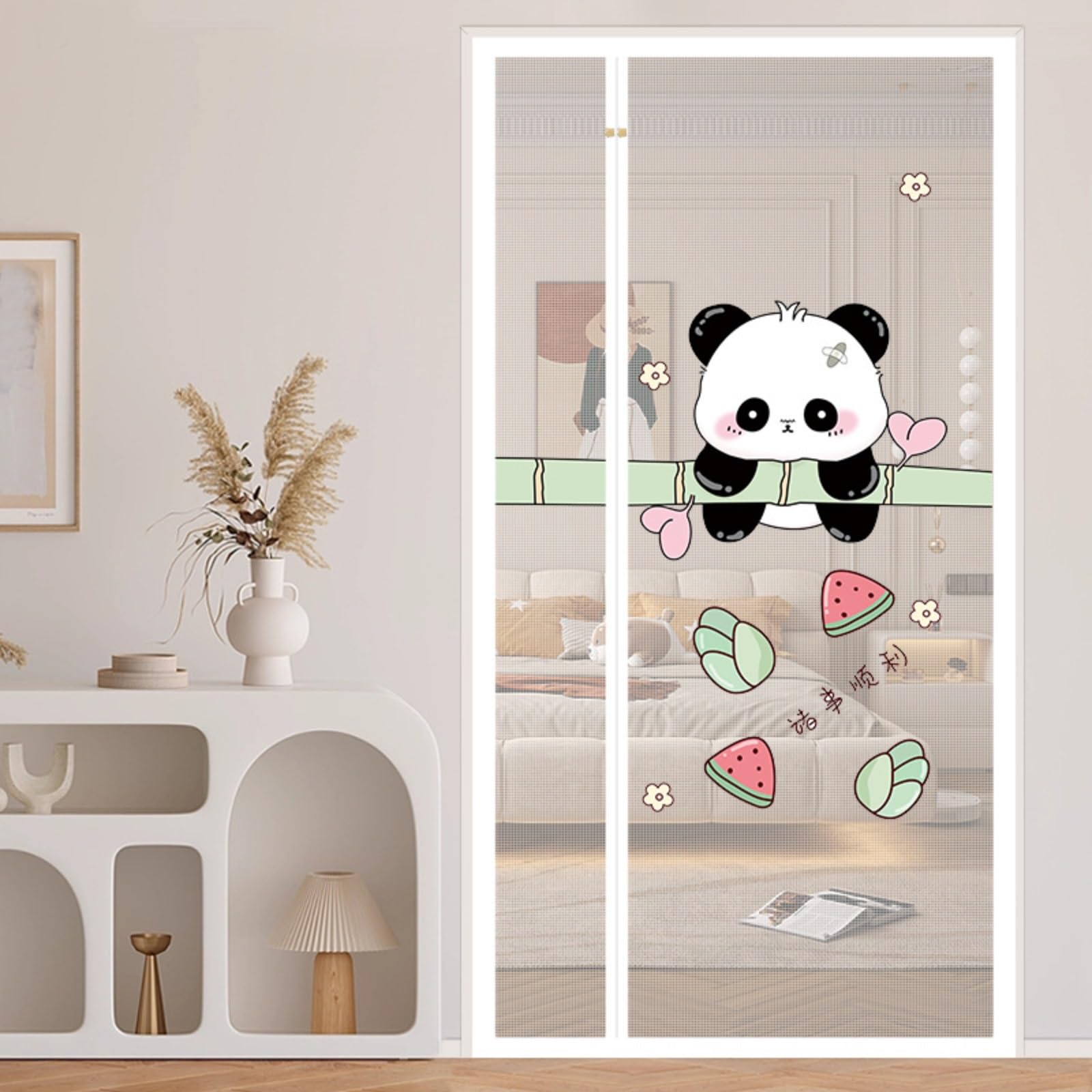 Moustiquaire magnétique Panda 4 pour stopper les insectes sans bloquer l'air