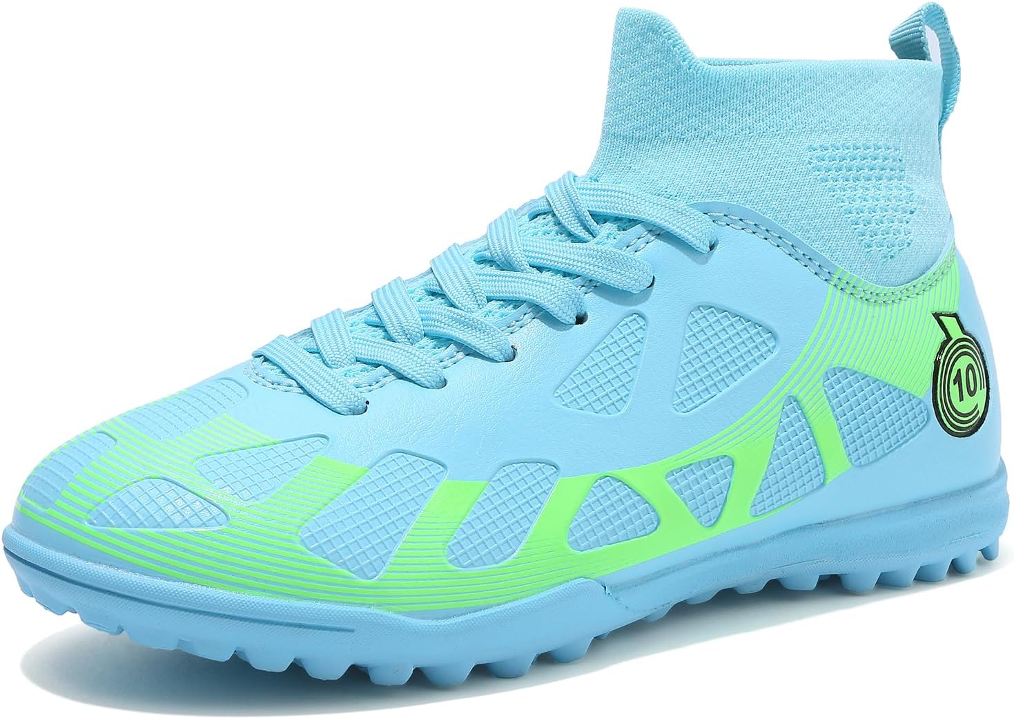 Kids Soccer Cleats Boys Girls Athletic Outdoor Football Shoes