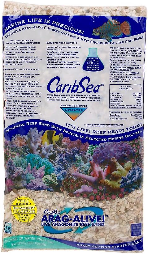 Arag-Alive Natural Reef Aquarium Gravel 16 lbs.
