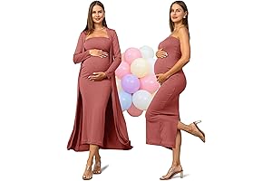Chic 2-Piece Maternity Dress