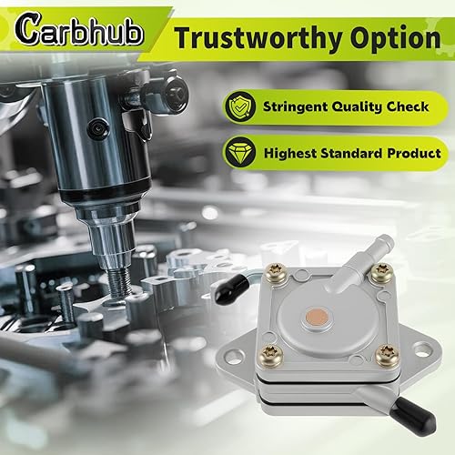 Miniatura 3 de Carbhub 1014523 Bomba de combustible para Club Car Gas Golf Cart DS Precedent desde 1984 hasta el presente 290FE 350FE Kawasaki Engine 1014523