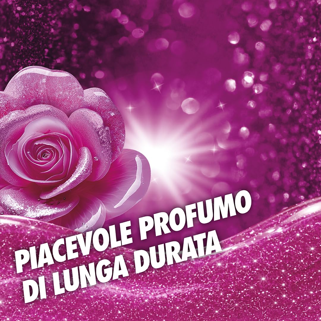 Wc Net - Brilliant Gel Floral Ritual, Detergente Liquido per Wc, Formula Brillante con Cristalli Minerali, Igiene Profonda, Azione Anticalcare, Profumo Floreale, 700 ml