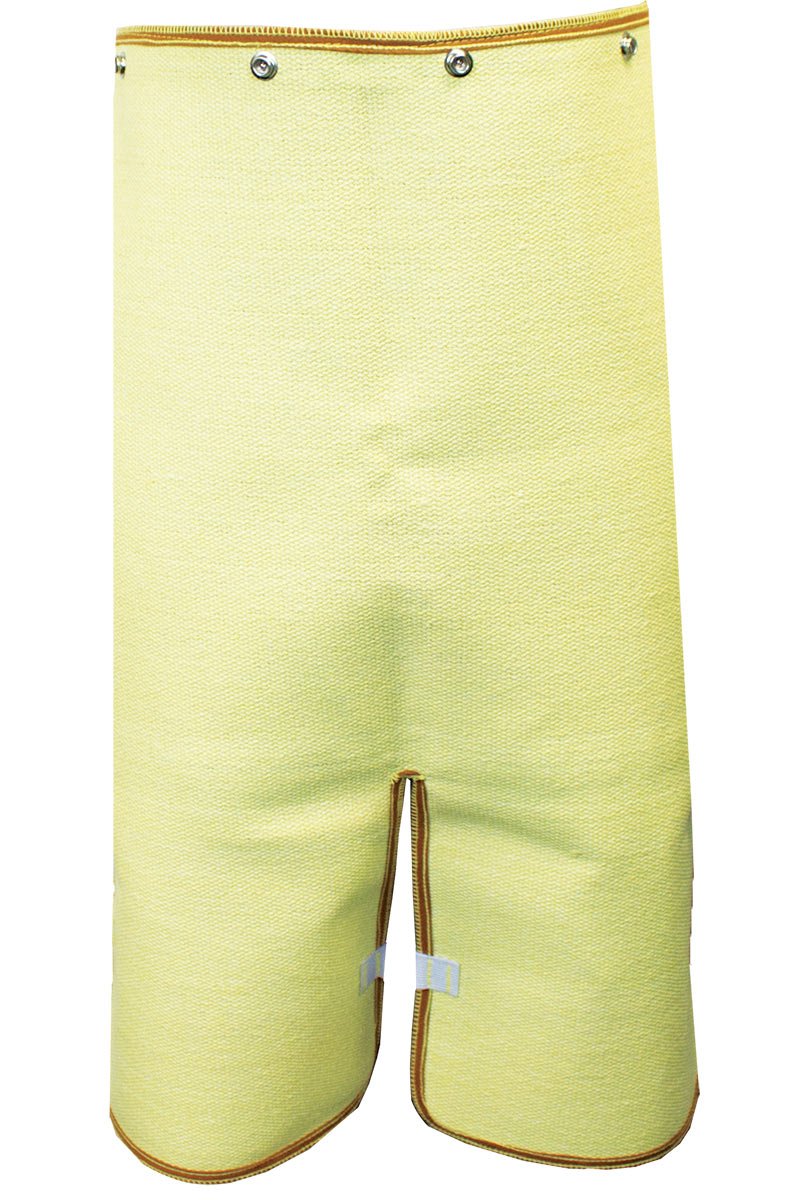 NATIONAL SAFETY APPAREL A03TC0124X26 Thermobest Split Leg Apron, 24" x 26", Yellow