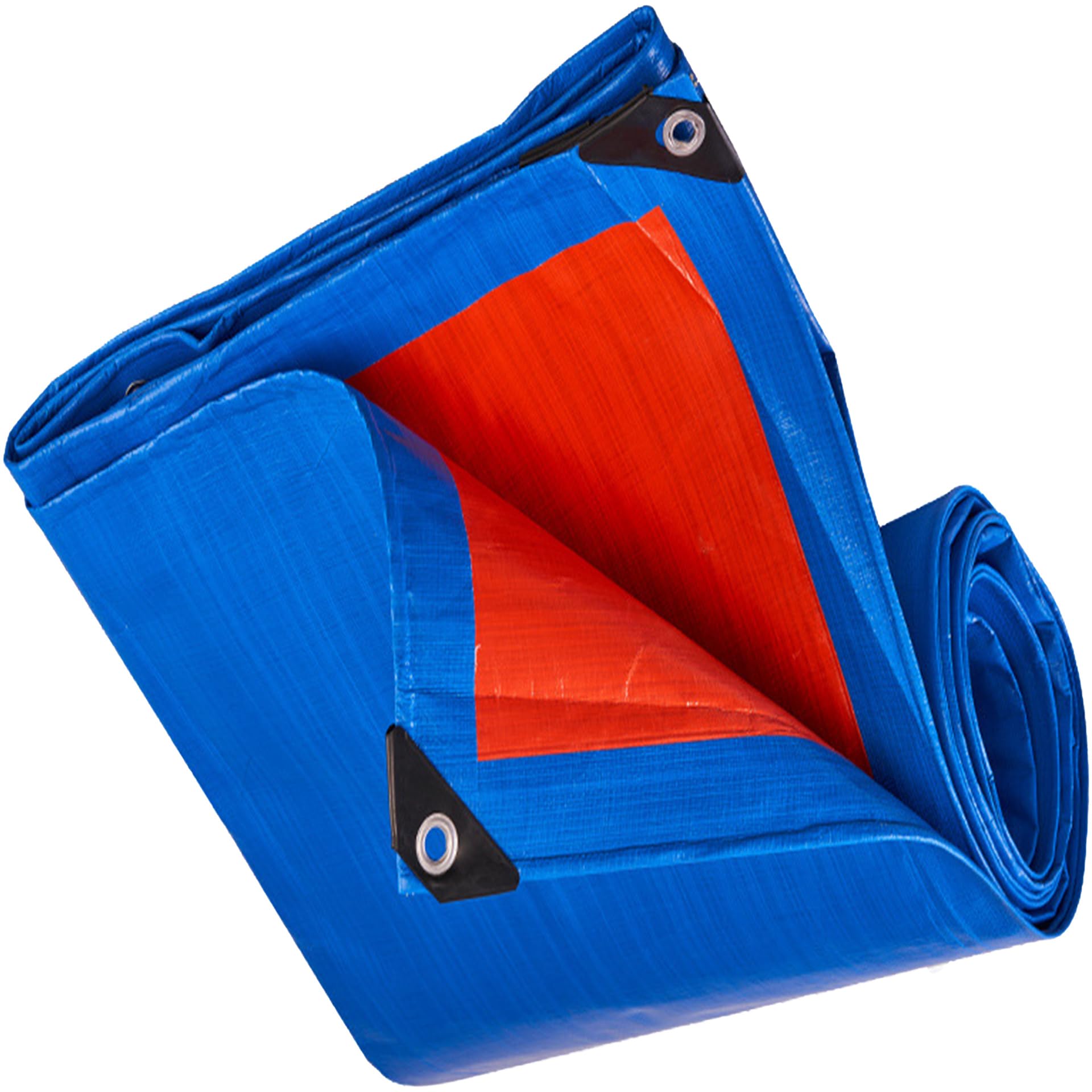 Lona impermeable reforzada de 280 x 300 cm para piscinas y jardín en color azul